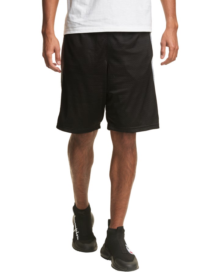 Champion Herre Shorts Sort - Mesh Basketball - Danmark LFG-053678